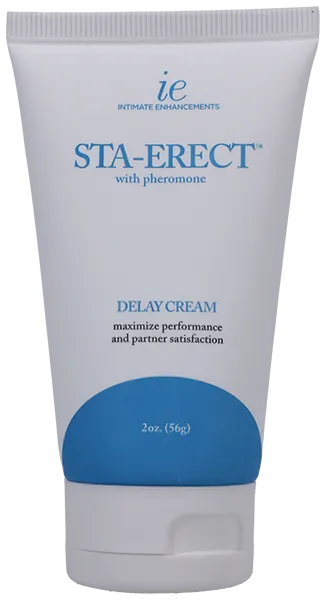 Doc Johnson Male Sex Toys Intimate Enhancements StaErect With Pheromone Delay Cream