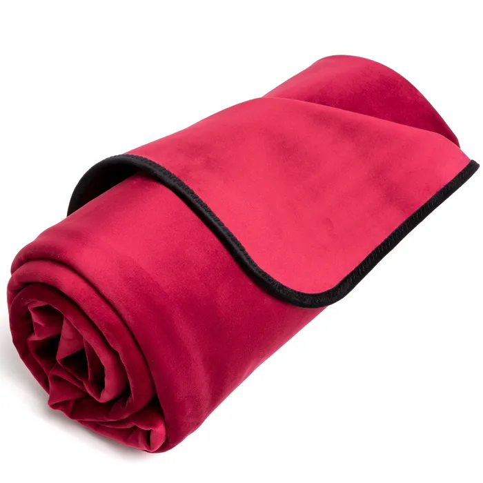 Male Sex Toys Liberator Fascinator Throw Merlot Microvelvet Travel Size