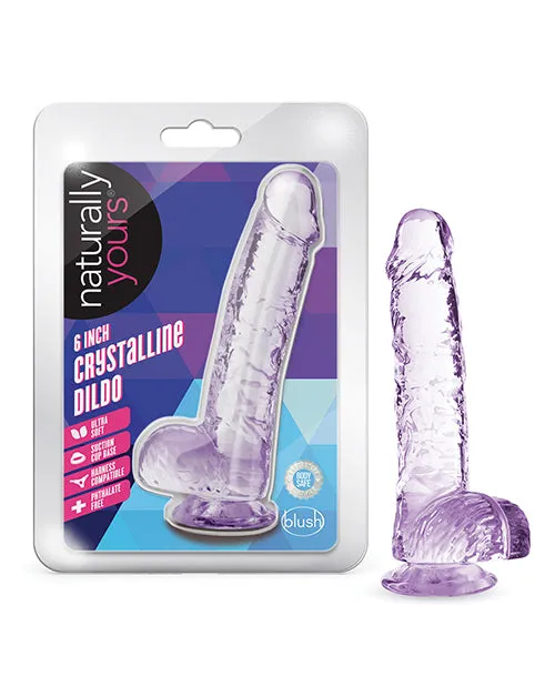 Blush Novelties Dildos Blush Naturally Yours 6 Crystalline Dildo