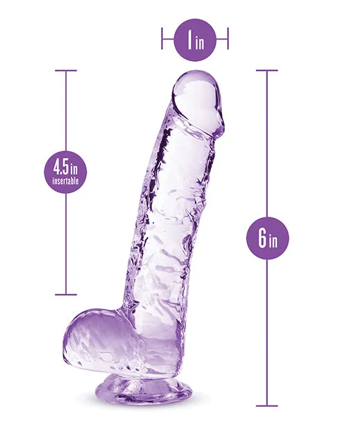 Blush Novelties Dildos Blush Naturally Yours 6 Crystalline Dildo