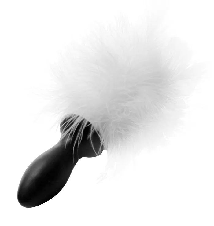 Male Sex Toys Tailz Tailz White Bunny Tail Anal Plug