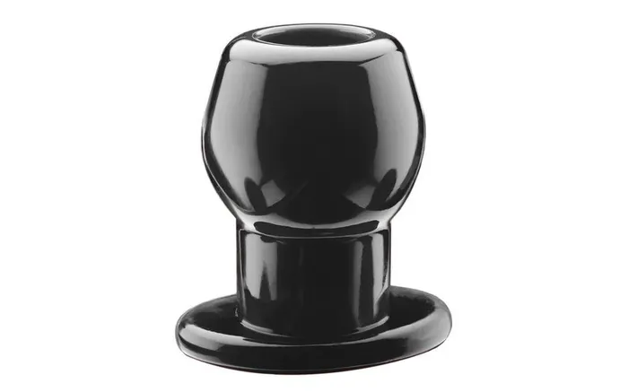 PerfectFit Perfect Fit Tunnel Butt Plug Large BlackClear Anal