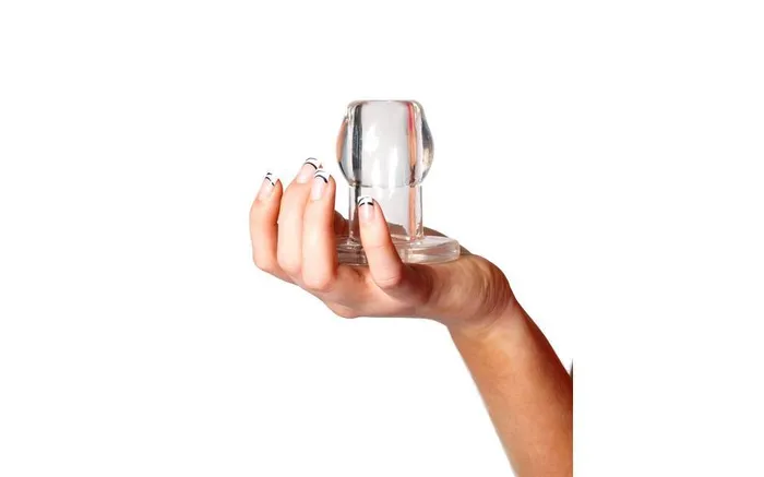 PerfectFit Perfect Fit Tunnel Butt Plug Large BlackClear Anal