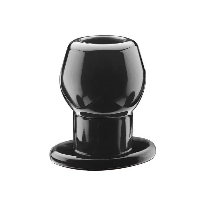 PerfectFit Perfect Fit Tunnel Butt Plug Large BlackClear Anal