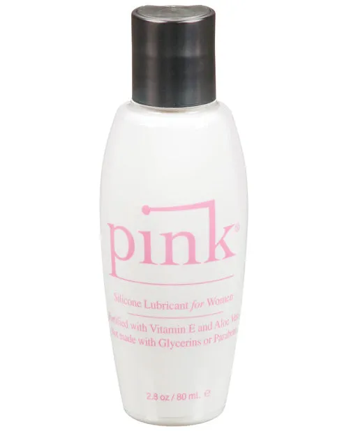 Vibrators Pink Silicone Lube Flip Top Bottle Empowered Products