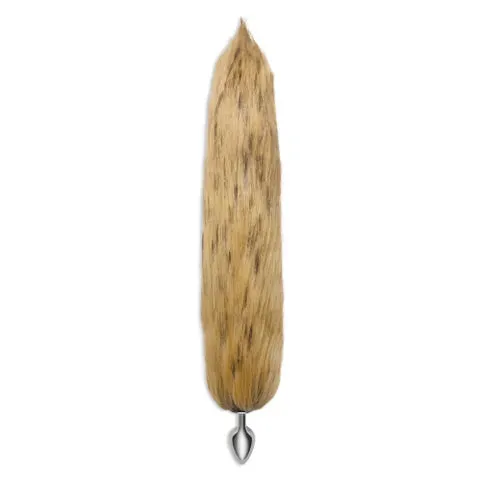 Couples WHIP SMART FURRY TALES FOXTAIL METAL BUTTPLUG
