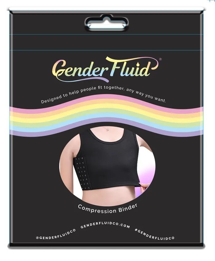 GENDER FLUID CHEST COMPRESSION BINDER GENDER FLUID Anal