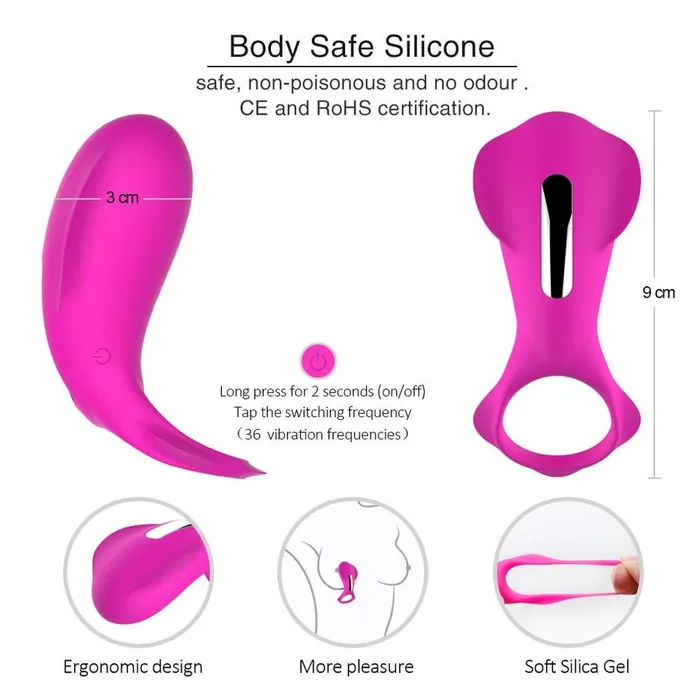 Penis Vibration Ring Cock Powerful Vibrator Clitoris Stimulator Prostate Vibrator Lusty Age Male Sex Toys