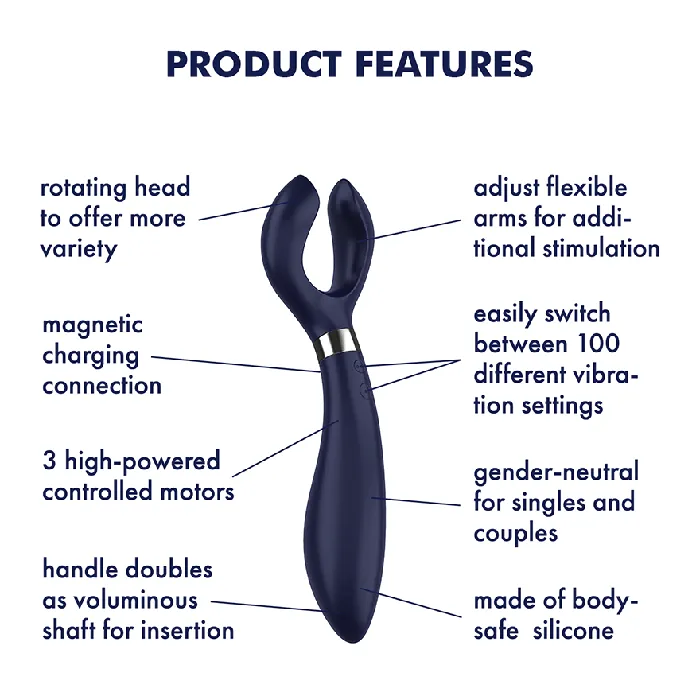 Satisfyer Anal Endless Fun Black