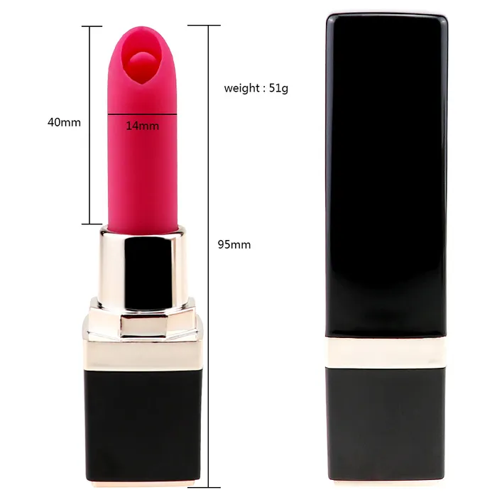 SXO TOY SHOP Vibrators Tongue lick lipstick