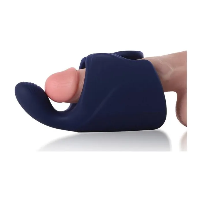 Vibrators PulsateX Rechargeable Male Shaft and Glans Stimulator Blue Arosum