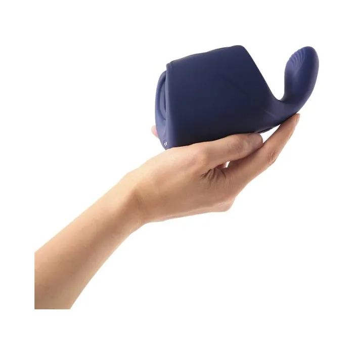 Vibrators PulsateX Rechargeable Male Shaft and Glans Stimulator Blue Arosum