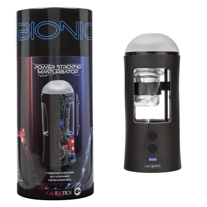CalExotics Bionic Power Stroking Masturbator Male Sex Toys CalExotics Bionic Power Stroking Masturbator Male Sex Toys