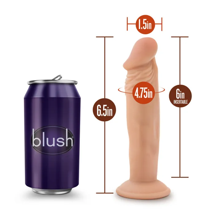Dildos Blush Dr Skin Dr Small 6 Inch Dildo Vanilla Dildos Blush Dr Skin Dr Small 6 Inch Dildo Vanilla