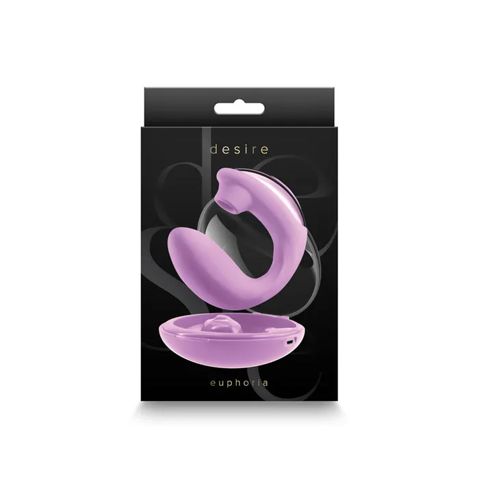 NS Novelties Vibrators Desire Euphoria Dual Suction G Vibe