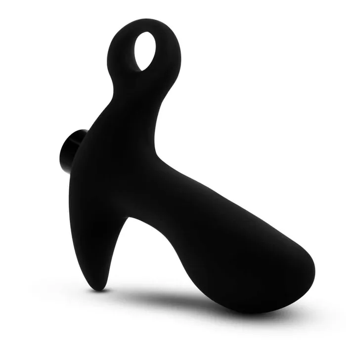 Silicone Vibrating Prostate Massager 01 Black Blush Anal