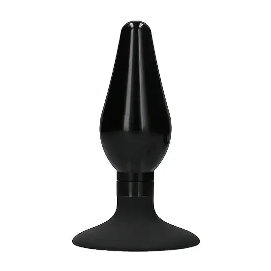 Anal SHOTS AMERICA Interchangeable Butt Plug Set Pointed Black Anal SHOTS AMERICA Interchangeable Butt Plug Set Pointed Black