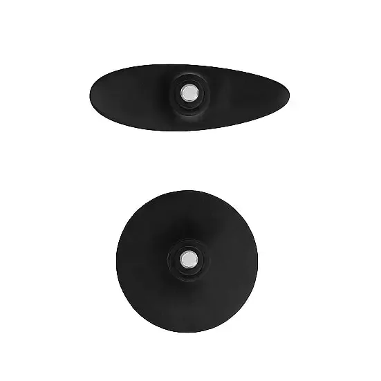 Anal SHOTS AMERICA Interchangeable Butt Plug Set Pointed Black Anal SHOTS AMERICA Interchangeable Butt Plug Set Pointed Black