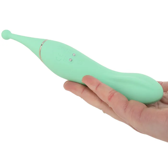 Blush Female Sex Toys Stella Dual Ended Stimulator Vibe in Green