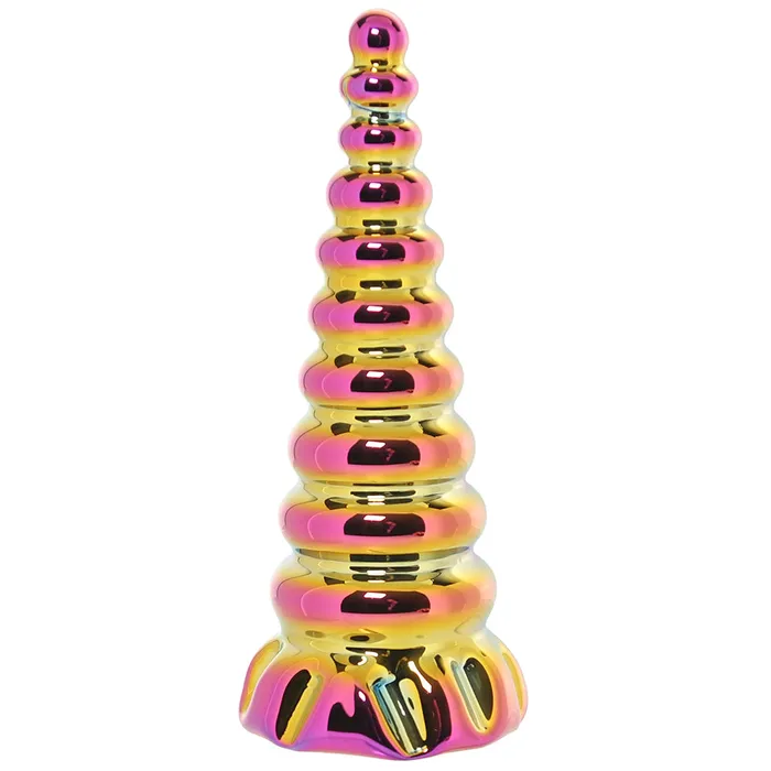 Creature Cocks Twilight Rainbow Glass Dildo XR Brands Dildos
