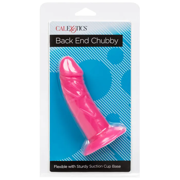 Dildos CalExotics Back End Chubby Dildo in Pink Dildos CalExotics Back End Chubby Dildo in Pink