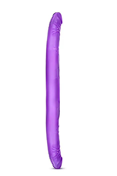 Dildos HonourSkintwocom B Yours Double Dildo Purple 16 inch Dildos HonourSkintwocom B Yours Double Dildo Purple 16 inch