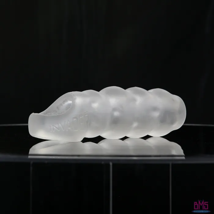 Dildos Oxballs Oxballs Invader Cocksheath Clear Ice