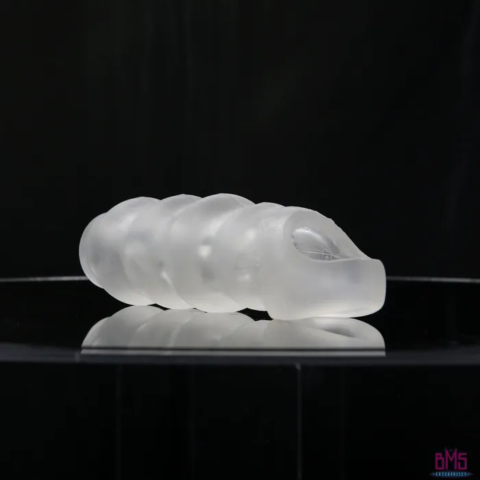 Dildos Oxballs Oxballs Invader Cocksheath Clear Ice