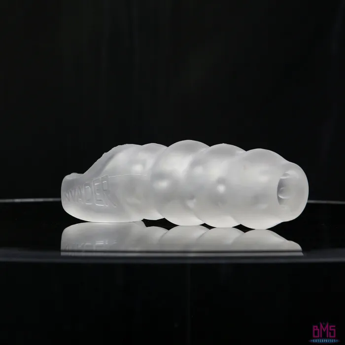 Dildos Oxballs Oxballs Invader Cocksheath Clear Ice