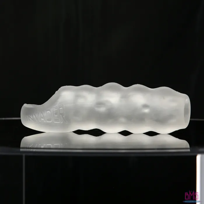 Dildos Oxballs Oxballs Invader Cocksheath Clear Ice
