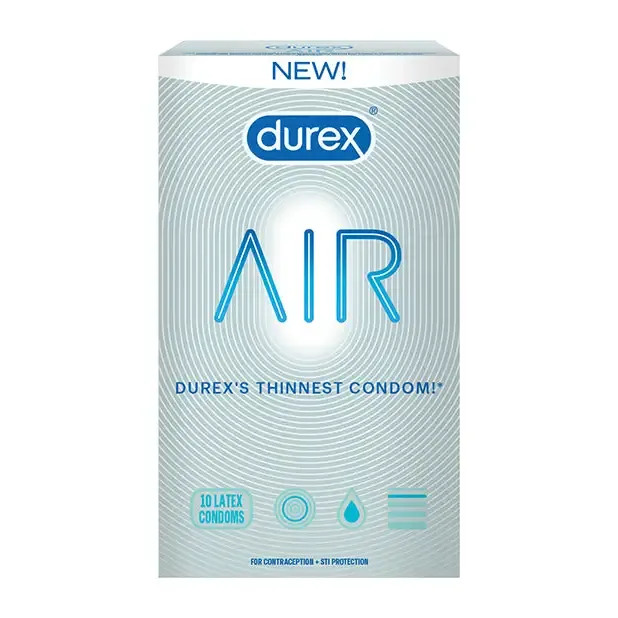 Durex Air Condom Pack Of 10 Durex Male Sex Toys
