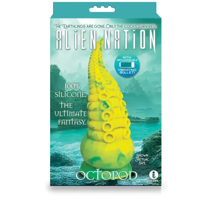 Female Sex Toys Alien Nation Alien Nation Octopod Silicone Rechargeable Creature Vibrator