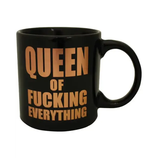 Island Dogs Attitude Mug Queen Of Fucking Everything Anal