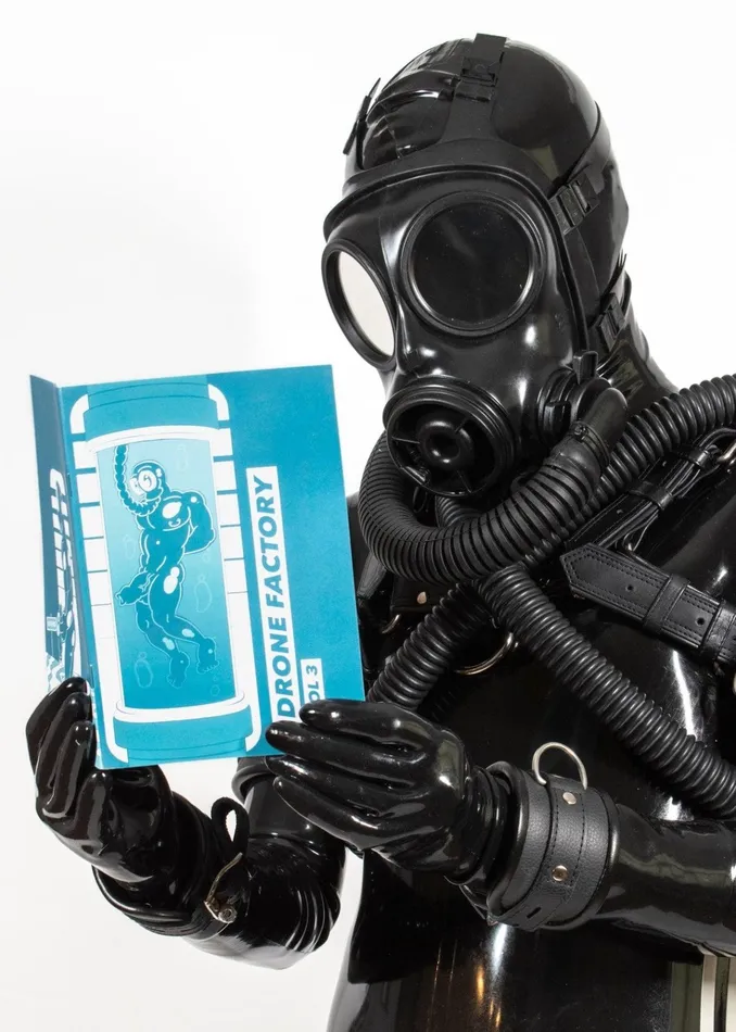 James Newland Illustration Vibrators Drone Factory VOL 3 A5 Zine