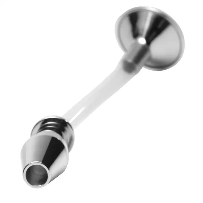 Male Sex Toys Stainless Steel Ass Funnel With Hollow Anal Plug Master Series Male Sex Toys Stainless Steel Ass Funnel With Hollow Anal Plug Master Series