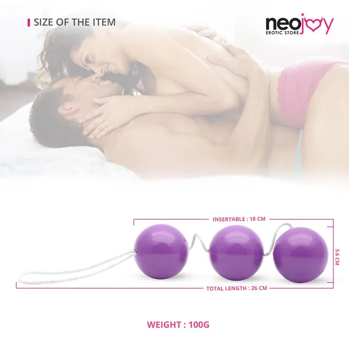 Neojoy TripleOh Geisha Balls for Pelvic Training Exercise Weights Toy Neojoy Dildos