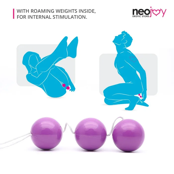 Neojoy TripleOh Geisha Balls for Pelvic Training Exercise Weights Toy Neojoy Dildos