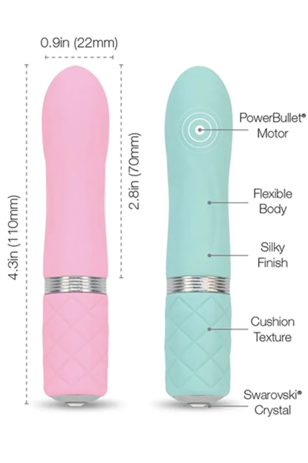 Pillow Talk Flirty Bullet Vibrator BMS Factory Female Sex Toys