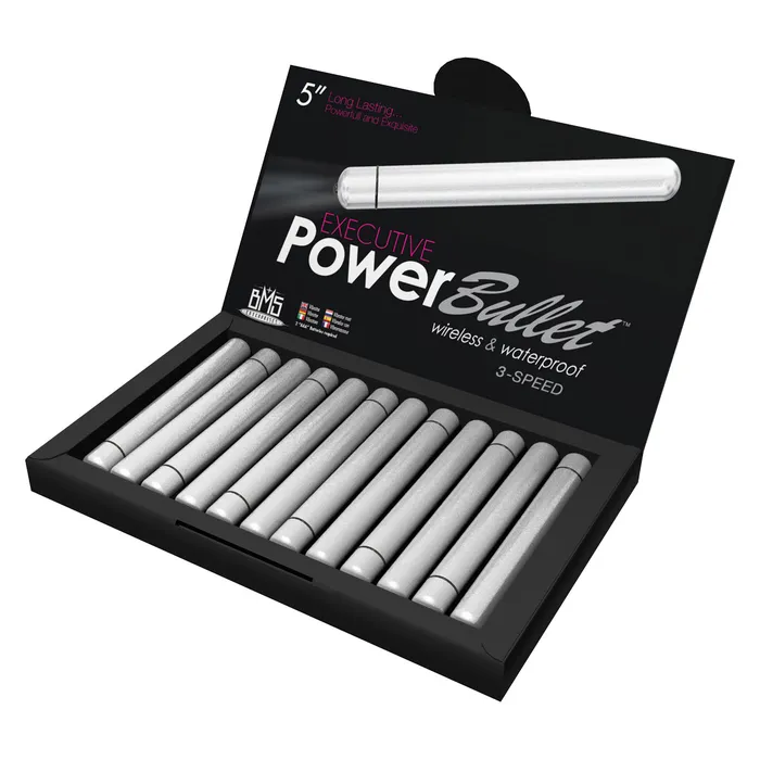 PowerBullet Vibrators Executive PowerBullet Vibrator 5 Silver
