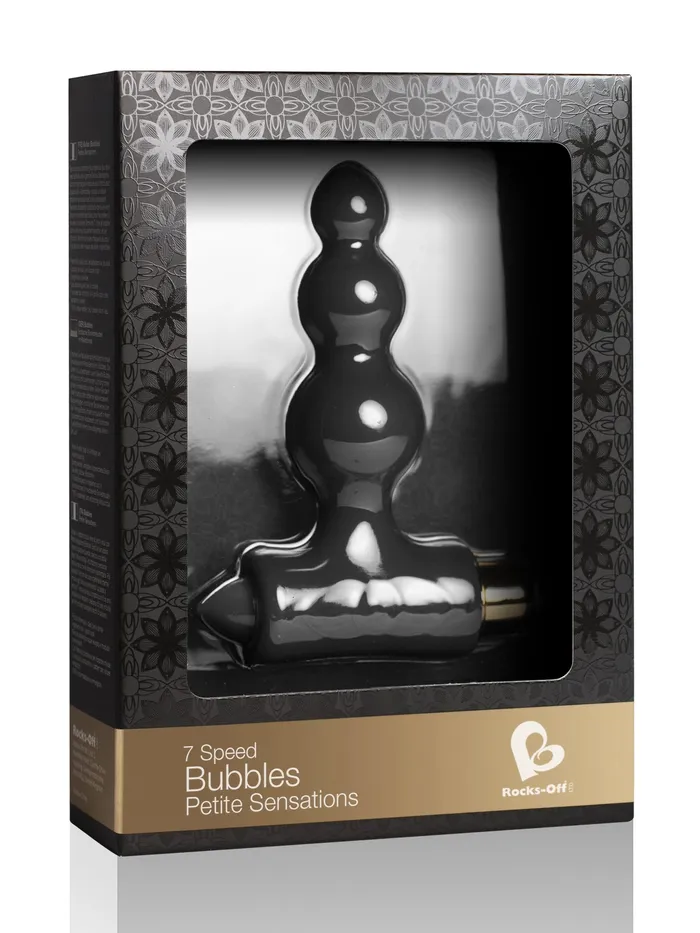 Rocks Off Petite Sensations Black Bubbles HonourSkintwocom Anal