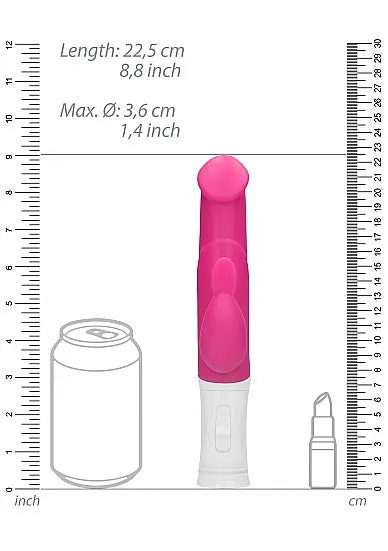 Rotating Bunny Vibrator Pink HonourSkintwocom Vibrators Rotating Bunny Vibrator Pink HonourSkintwocom Vibrators