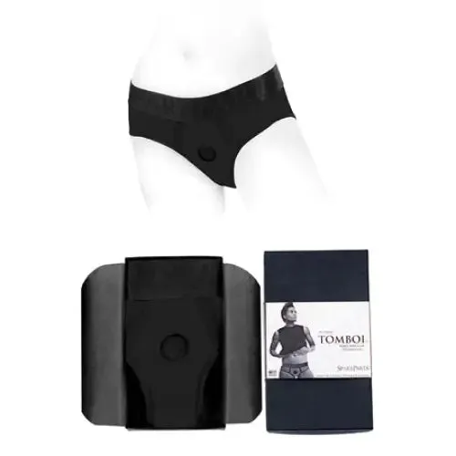 SpareParts Tomboi Nylon Briefs Harness Black Size XL SpareParts Hardware Anal SpareParts Tomboi Nylon Briefs Harness Black Size XL SpareParts Hardware Anal