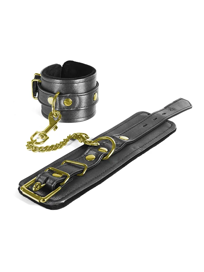 Sparta Spartacus Vegan Wrist Restraints Black Anal