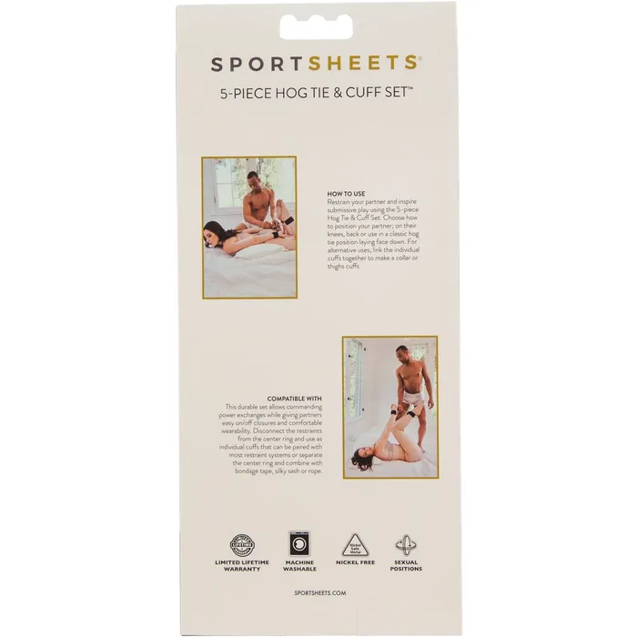 Sportsheets Sportsheets Sportsheets 5 Piece Hog Tie Cuff Set Couples