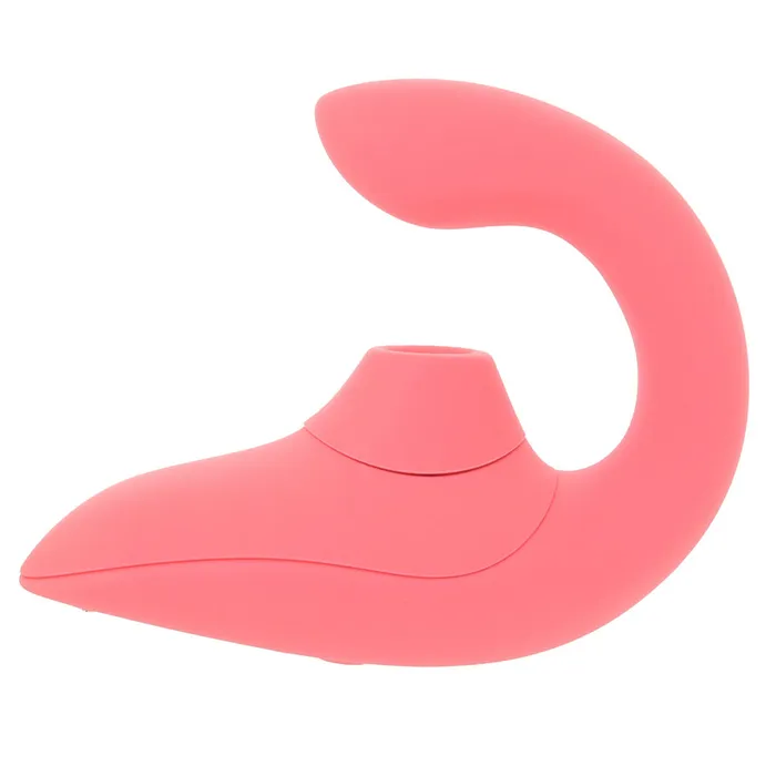 Womanizer Blend Dual Stimulator in Coral Womanizer Female Sex Toys