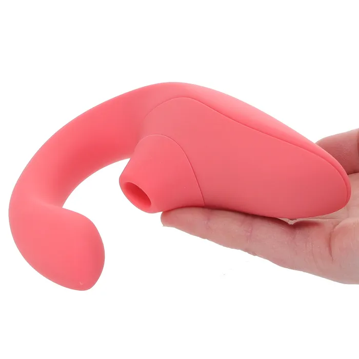 Womanizer Blend Dual Stimulator in Coral Womanizer Female Sex Toys