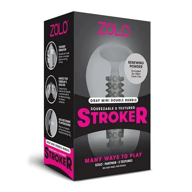 Zolo Mini Double Bubble Stroker ZOLO Male Sex Toys