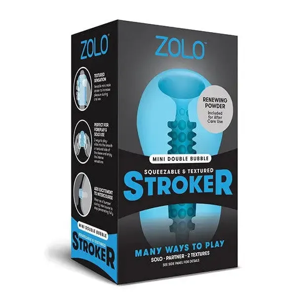 Zolo Mini Double Bubble Stroker ZOLO Male Sex Toys Zolo Mini Double Bubble Stroker ZOLO Male Sex Toys