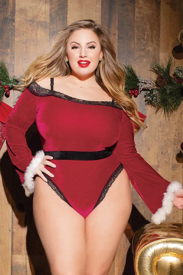Anal Coquette Coquette 3796X Teddy RedBlack OSXL