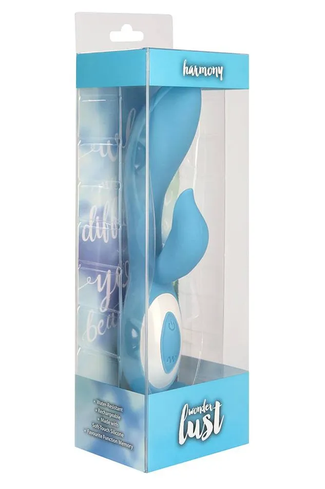 Female Sex Toys BMS Wonderlust Harmony GSpot Rabbit Vibrator Assorted Colors